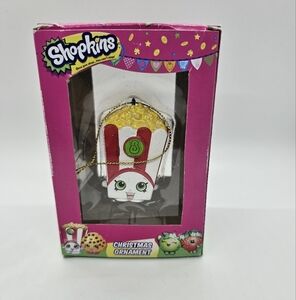 Shopkins "POPPY CORN" Popcorn Christmas Tree Ornament Kurt S. Adler Open Box
